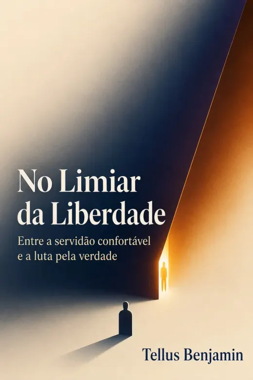 Capa do livro No Limiar da Liberdade, de Tellus Benjamin